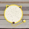 Tabla Rascadora para Gatos, Resistente al Desgaste, No Suelta Pelo, Engrosada, Protector de Sofá Anti-Arañazos de Gato, Tabla para Uñas de Gato, Bola de Juguete para Gatos, Cama para Gatos