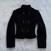 Chaqueta Retro de Moda Estilo Chino Harajuku Transfronteriza Nueva Color Sólido Versátil Casual Unisex Chaqueta de Botones