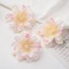 Flor de peonía artificial cabeza de flor boda pared de flores guía de carretera decoración accesorios de fotografía arco de flores DIY tocado hecho a mano flor de seda