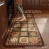 Tapetes de Cocina Antideslizantes e Impermeables al Aceite, Tapetes Absorbentes de Barro Diatomeo Limpiables y Libres de Lavado, Tapetes en Forma de L Antisucios y con Tratamiento Especial Antimanchas