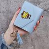 Bob Esponja 11 Monedero de Borla de Color Sólido Cartera Temu Cartera Corta Cartera Delgada Estilo Caliente Transfronterizo Disponible