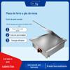 Chuangyu CY-180 Chapa de Gás para Mesa Fogão Pato Chapa de Ferro Grelhada Comercial Equipamento para Grelhar Lula Máquina de Grelhar Tofu em Chapa de Ferro