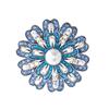 Nueva Moda Francesa Exquisito Broche de Girasol Artesanía Pesada Temperamento Elegante Broche para Mujer Accesorios de Vestimenta Venta al por Mayor