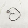 Metal Acero Inoxidable Impermeable Sin Color Joyería de Mano para Hombres y Mujeres diy Pan Familia Hueso de Serpiente Cadena para Usar Pulsera de Botón