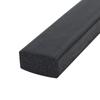 EPDM EPDM esponja preta borracha de vedação tira anti-colisão distribuição de energia chassis selado retangular espuma tira quadrada
