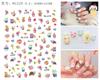 Pegatina para Uñas con Arte de Frutas Estilo Deslumbrante Little Red Book Sandía Piña Arándano Pegatina para Uñas con Arte de Frutas WG314-330