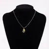 Collar Nuevo Estilo 2026 para Mujer, Cadena para Clavícula de Celebridad de Internet, Estilo Minimalista Ins, Collar con Colgante de Corona Simple y Lujoso Venta al por Mayor