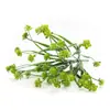 Vasos Mini para Plantas Verdes, Cercas Divisórias, Decorações de Paisagismo, Flores Artificiais, Arranjos de Flores, Samambaias, Folhas de Eucalipto, Grama Plástica