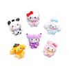 Nuevos Accesorios de Resina Versión Q de Sanrio para Dibujos Animados, Pegamento Cremoso para Manualidades, Hebilla de Zapato, Pegatina para Refrigerador, Llavero, Parche para Pasador de Pelo