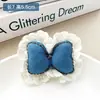 Encaje Dulce Encaje de Mezclilla Relleno de Algodón Pinza para el Cabello de Hilo Kt Funda para Teléfono Móvil Maletas Zapatos Calcetines Accesorios de Ropa Accesorios para Joyería DIY