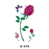Pegatinas de Tatuaje Pequeñas con Dibujos Corazón Masculino y Femenino Dibujos Animados Elegantes Pareja Duraderas Flor Letras Inglesas Pequeñas Frescas Pegatinas de Tatuaje