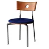 Silla de Comedor para el Hogar Usada Estilo Nórdico Madera Maciza Silla con Respaldo Celebridad de Internet Estilo Diseñador Minimalista Moderno Silla de Mesa de Comedor Retro