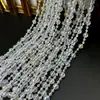 Nueva cortina de cuentas de cristal acrílico conectadas con cadena de cuentas, guía de camino para bodas, diseño de escenario, decoración de árbol de Navidad, accesorios octogonales