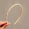 Diadema Fina Ondulada para Mujeres con Coronilla Alta, Diadema Antideslizante Dentada para Peinar el Cabello, Lavarse la Cara y Aplicar Mascarillas Faciales, Accesorio Diario para el Cabello