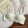 Venta Caliente Transfronteriza Ropa Interior de Escote Bajo Líquida para Mujer Sin Aros Sin Costuras Push-up Busto Pequeño Hace Busto Grande Sujetador
