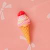 Simulação de sorvete mini cone de resina DIY celular telefone celular material de beleza vendas diretas da fábrica