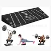 Prancha de Equilíbrio Esportes Yoga Equipamento Auxiliar Eva de Alta Densidade Triângulo Almofada para Agachamento Bloco de Yoga Cunha Absorção de Choque