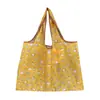Bolsa de compras feminina casual de nylon conveniente para atacado, grande capacidade, espessa, fofa, prática, à prova d'água, bolsa de ombro