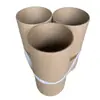 Tubos de papel personalizados por el fabricante, tubos de papel kraft, para empaquetar pósters, caligrafía, pinturas y papel tapiz. Papel kraft reforzado con tubos de cartón