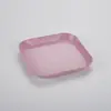 Prato Quadrado de Palha de Trigo para Ossos de Frango, Petiscos, Frutas Secas, Lixo de Mesa