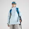 Nueva chaqueta polar 3 en 1 desmontable de otoño e invierno para hombres y mujeres, cortavientos, impermeable, transpirable y cálida