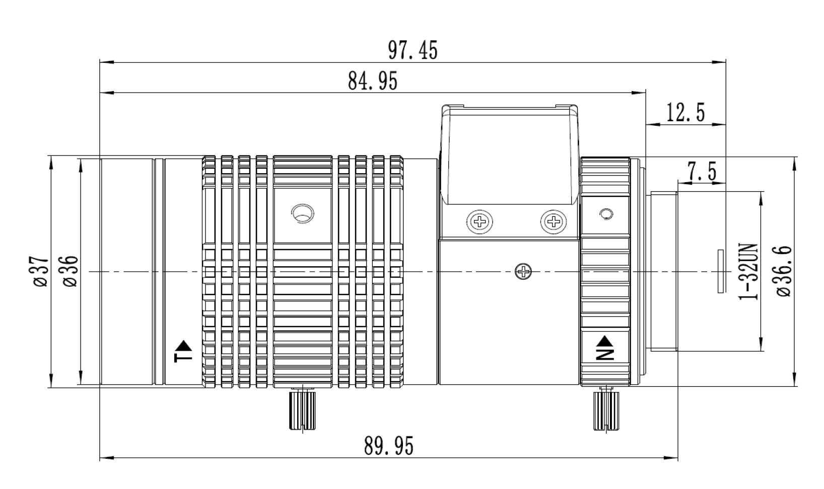 5.0M13VD05100IR size