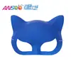 Venta Directa de Fábrica máscara de ojos facial de gato fluorescente monocolor plástico pvc alta calidad suministro festival fiesta vestido de gala máscara de ojos