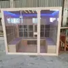 Sala de sauna de cedro vermelho importado para uso externo, sala de vapor seco, sala de vapor Khan, sala de sauna de fábrica