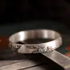 Pulsera Hecha a Mano de Plata Pura 999 con Diseño de Pez y Loto, Incrustada con Oro, Estilo Vintage, Nuevo Estilo Chino, Pulsera Personalizada