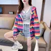 Estilo Holgazán Ropa de Protección Solar de Seda de Hielo Verano Delgado Longitud Media Holgada Mangas Largas Ropa Exterior Cárdigan con Cremallera Chaqueta con Capucha para Mujer