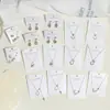 Colar de Coração com Design Requintado para Mulheres Nicho Luxo Leve Moda Versátil Gentil Ecológico Galvanoplastia Acessórios de Yiwu Atacado