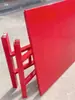 Mesa grande roja estilo antiguo desmontable y plegable de los Ocho Inmortales, mesa de altar estilo chino rural, mesa de adoración de madera maciza, mesa de banquete y otros tipos.