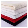 Tela de lana de cordero de 56 colores para material de forro de ropa, zapatos y sombreros. Tela de lana de cordero blanca al por mayor directamente del fabricante