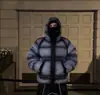 Jaqueta quente acolchoada espessa, casaco de algodão, peça de outer wear com capuz da moda para outono e inverno, nova jaqueta de algodão para atividades ao ar livre, top para exportação