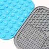 Tapete de silicone de grau alimentício para alimentação lenta de animais de estimação, para cães e gatos, evita engasgos, fácil de limpar, com ventosa e prato de lamber