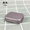 Mini Paleta Caja de Lata Pintura de Acuarela Esmalte de Uñas Gel Caja Dispensadora Portátil para Exteriores Tapa abatible Caja Metálica para Caramelos
