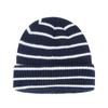 Chapéu de Lã Listrado Estilo Japonês Circunferência da Cabeça Grande Chapéu Tricotado Quente Feminino Outono e Inverno Chapéu Frio Masculino Chapéu Pulôver Casual Versátil
