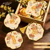 Etiquetas especiales con forma de Festival de Medio Otoño de estilo chino elegante, pastel de luna de regalo de Medio Otoño, pastel de yema de huevo, etiquetas y adornos decorativos para caja de regalo de frutas