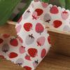 Cinta con estampado de frutas de doble cara para niños, lazo para el pelo, accesorios para ropa, zapatos y sombreros, cinturón decorativo de juguete