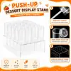 Suporte de exibição de acrílico de 20 furos para bolo push-pop transfronteiriço, recipiente de bolo tubo push-pop, utensílio de panificação redondo DIY