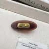 Pinza de Pato de Perlas y Pedrería Coreana Pasador de Acetato Moda Elegante Pinza para Flequillo Pinza Lateral Accesorio para el Cabello Tocado para Mujeres Venta al por Mayor