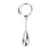 Clips para Orejas de Cadena de Gota de Agua Transfronterizos Amazon Estilo Europeo y Americano Aretes de Clip Borla Larga Lágrima Puños para Orejas Modernos