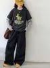 Conjunto de Sudadera de Dos Piezas para Niñas Primavera y Otoño 2026 Nuevo Estilo para Niñas Mayores, Conjunto de Dos Piezas con Pantalones Cargo Holgados Tendencia