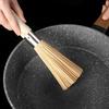 Cepillo de Bambú Natural Cepillo Lavador Antiguo Cepillo de Limpieza para el Hogar Escoba de Bambú Suministros de Limpieza para Cocina No Golpear Olla Cepillo Artefacto para Ollas