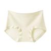 Nova Cueca Feminina Sem Costura, Seda de Amoreira Grau 10A, Entreguilha Antibacteriana, Respirável, Sensação de Nudez, Cor Sólida, Cuecas de Menina Jovem no Atacado