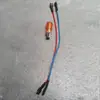 Luz Indicadora de Freidora Eléctrica Luz de Estado de Freidora Industrial 12mm Enchufe Terminal de Aislamiento Térmico Luz de Encendido Accesorios para Freidora Industrial