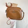 Bolso Pequeño Super Caliente para Mujer 2026 Nuevo Elegante para Dama Otoño Versátil Multicapa Bolso para Mamá de Mediana Edad Bolso de Hombro Individual Cruzado