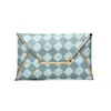 Moderna Bolso de Sobre Casual Simple de Moda Europeo y Americano para Mujer Bolso de Mano Elegante de Moda