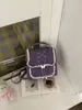 Mochila Feminina de Renda Fashion 2026 Nova Versátil e Bonita Pequena Bolsa Escolar de Alto Valor Leve Luxo Bolsa Transversal