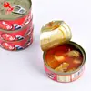 Venta al por mayor de fábrica Mariscos Pequeños Picantes 100g Listos para Comer Enlatados Ajo Salsa de Ostra Lata de Mariscos Pequeños